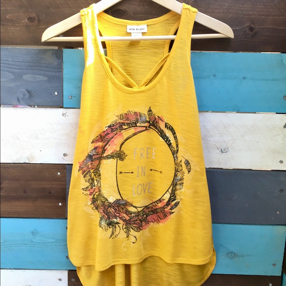 Yellow/orange tank
